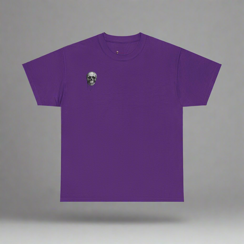 Graphic T-Shirt~ black, blue, purple and pink