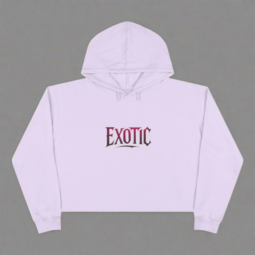 Cropped Hoodie~white, black,grey,purple and pink