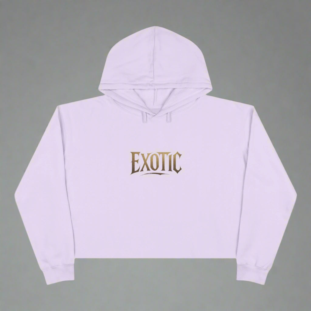 Cropped Hoodie~white,black,purple and pink