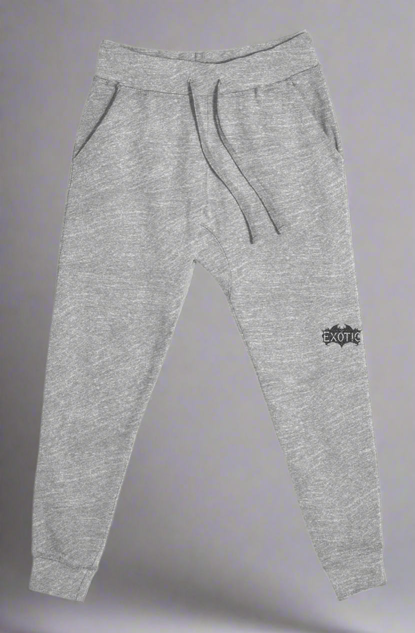 Graphic Unisex Joggers~ black and grey
