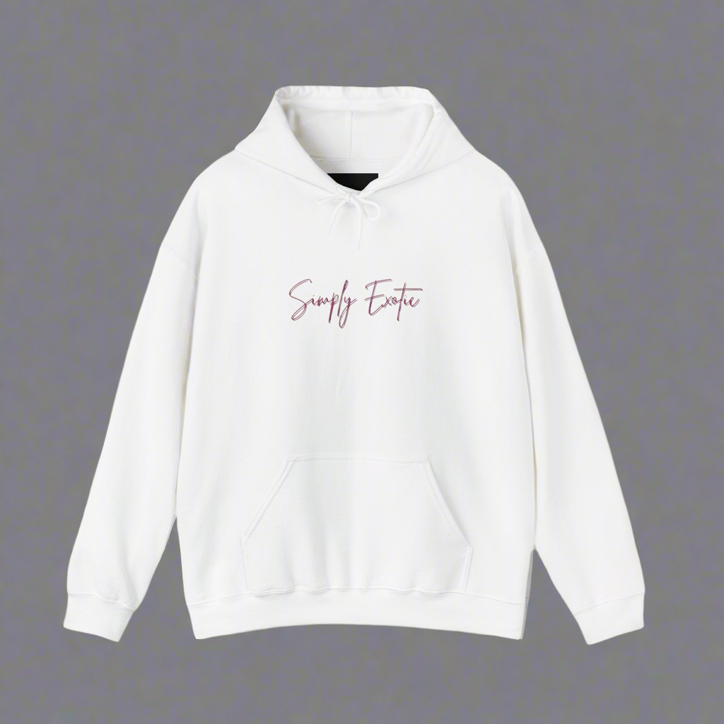 Graphic Hoodie~ white,blue,purple,pink and blue
