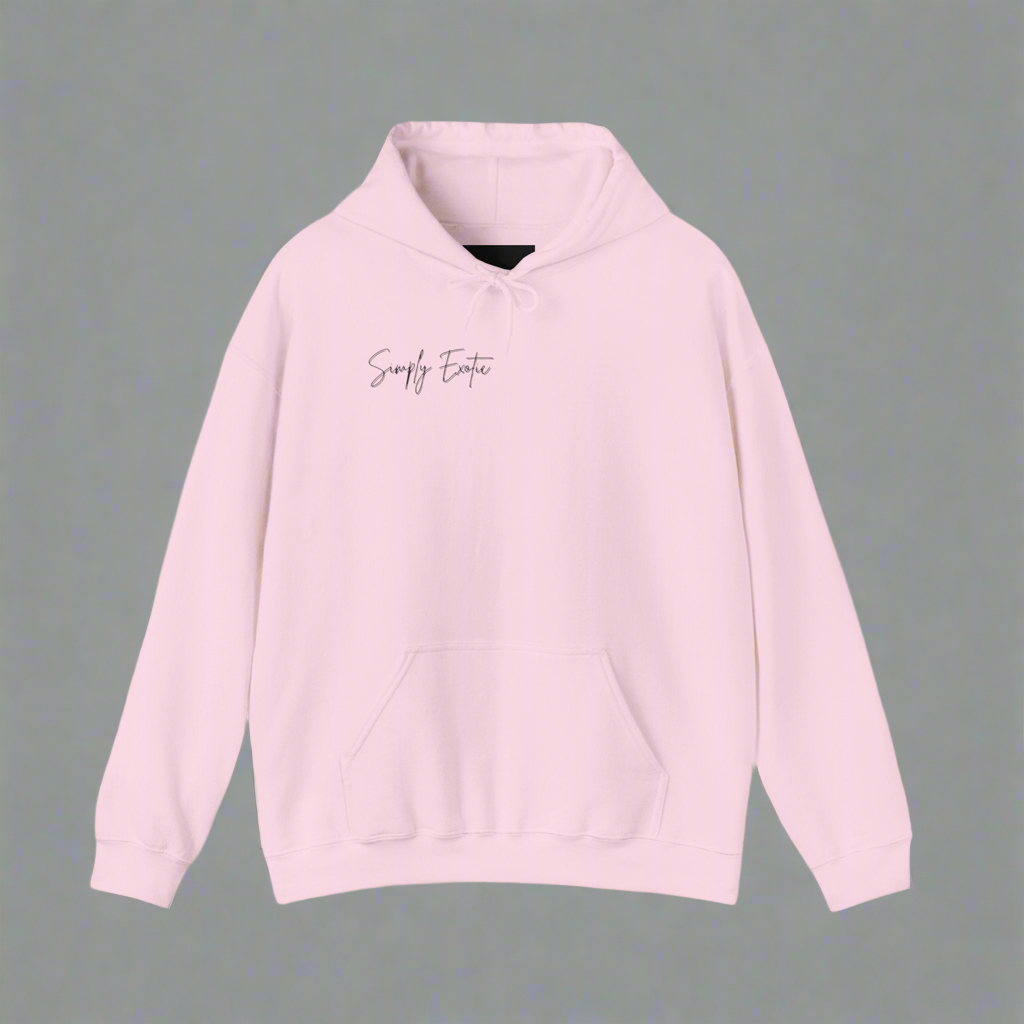Graphic Hoodie~ white,pink,blue and purple