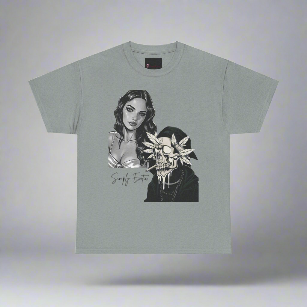 Graphic T-Shirt~ white and grey