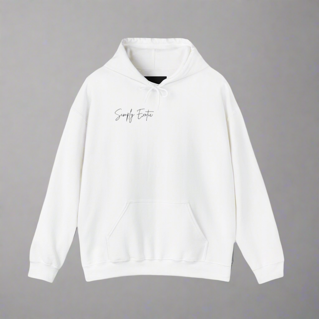 Graphic Hoodie~ white,pink,blue and purple