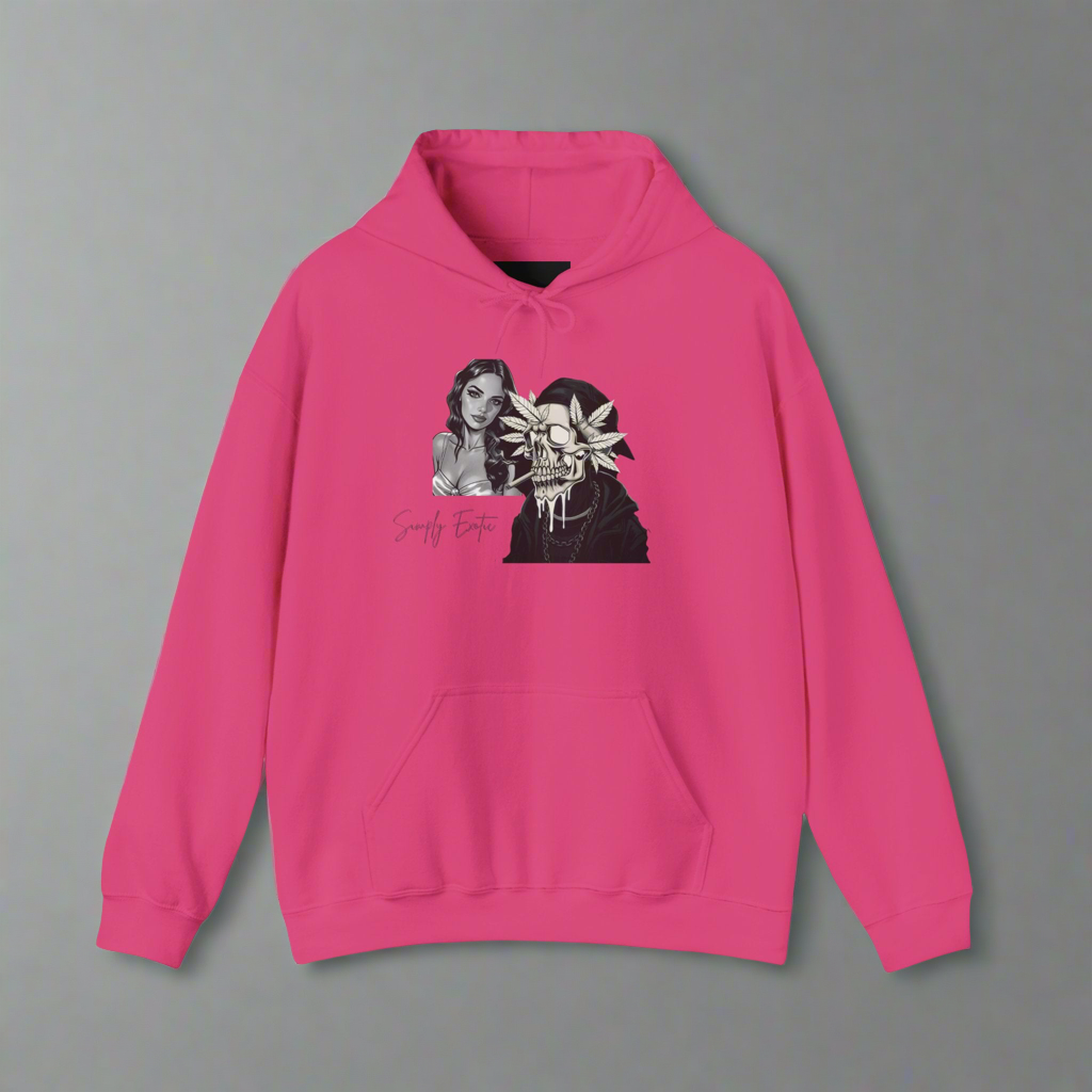 Graphic Hoodie~ pink, black, purple and grey