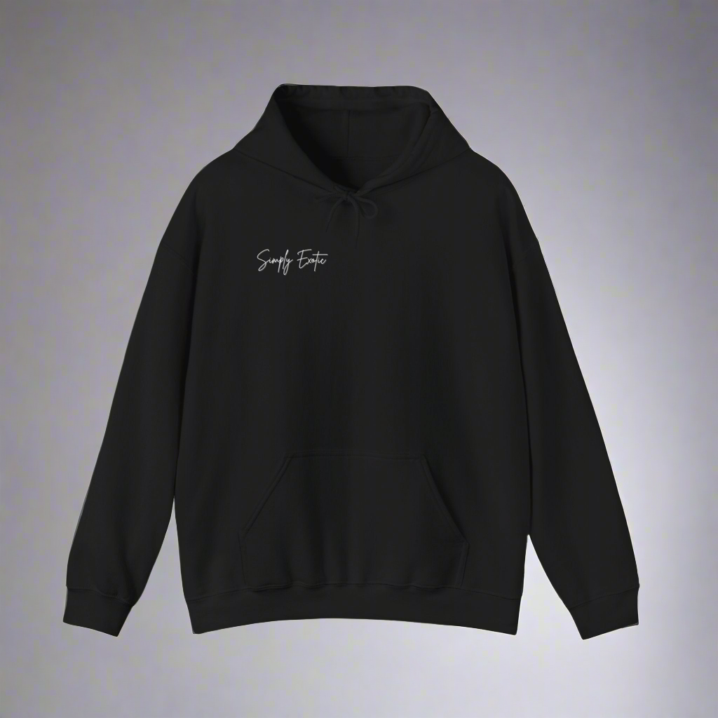 Graphic Hoodie~ black and grey