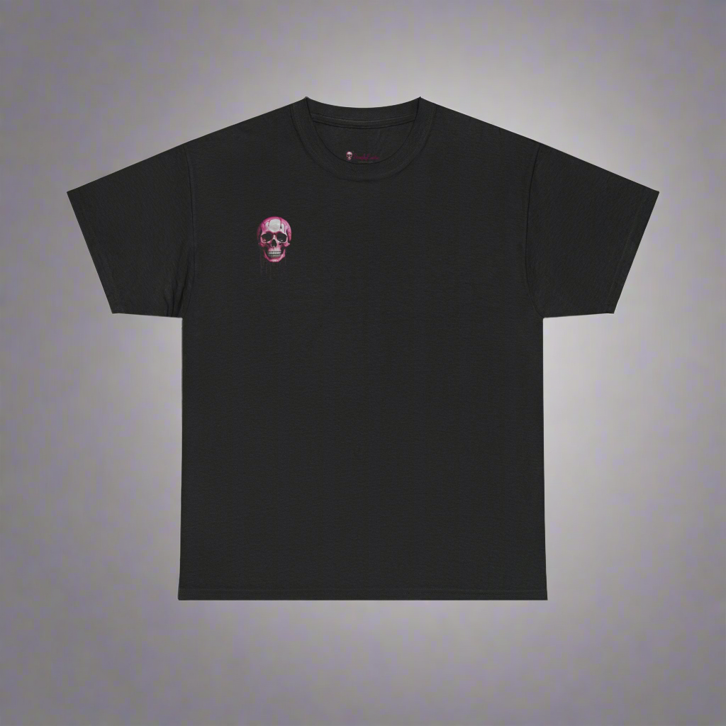 Graphic T-Shirt~ black,grey and pink