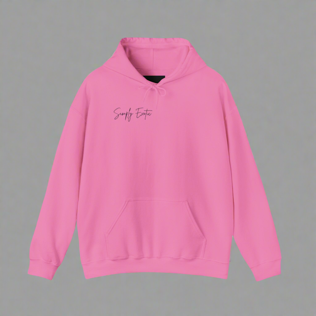 Graphic Hoodie~ white,pink,blue and purple