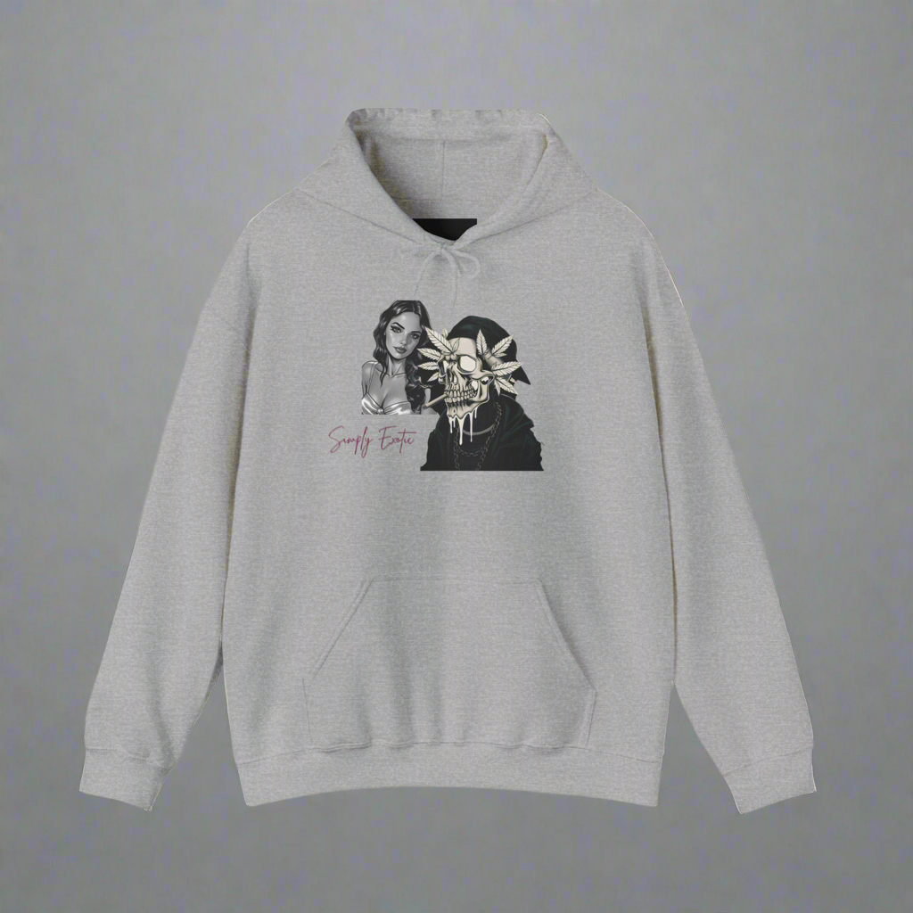 Graphic Hoodie~ pink, black, purple and grey