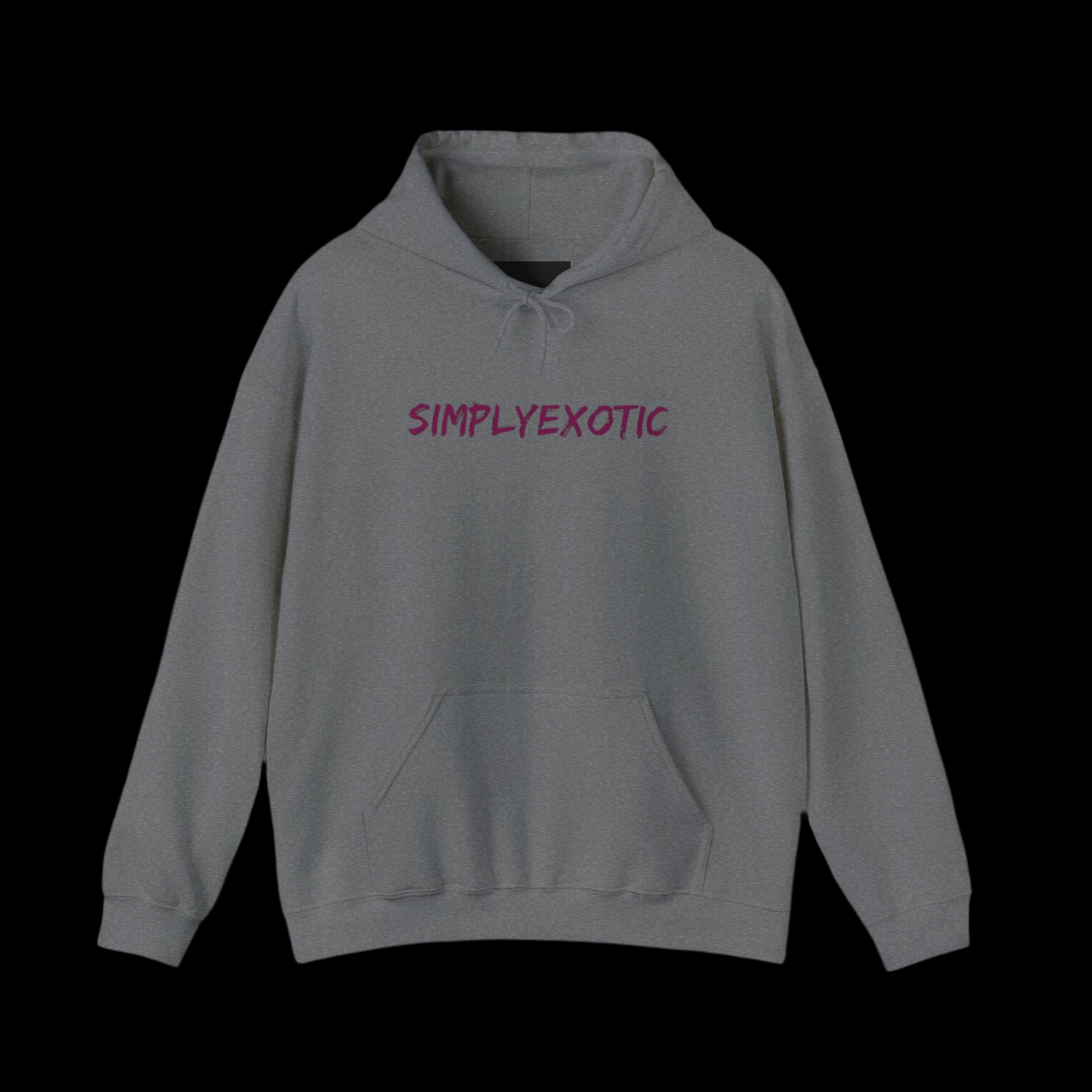 Graphic Hoodie ~ pink, grey or black