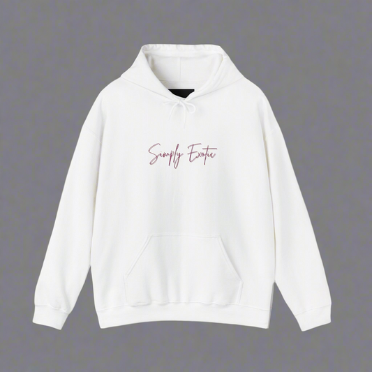 Graphic Hoodie~ white,blue,purple,pink and blue