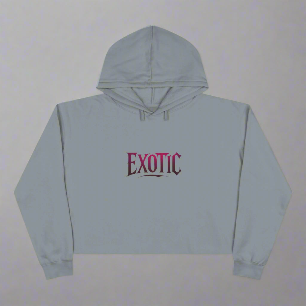 Cropped Hoodie~white, black,grey,purple and pink