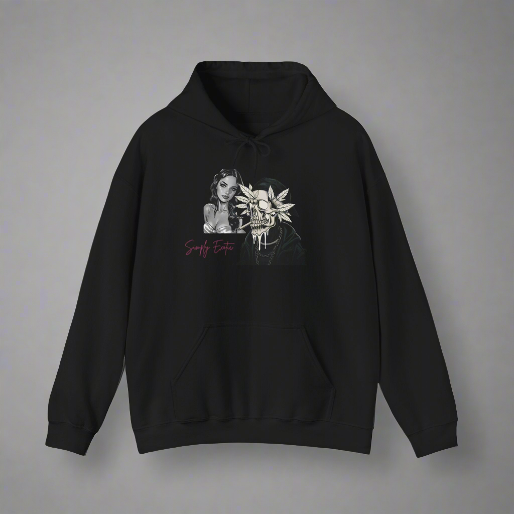 Graphic Hoodie~ pink, black, purple and grey