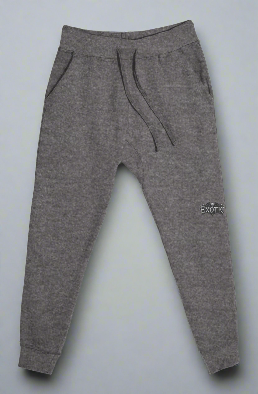 Graphic Unisex Joggers~ black and grey