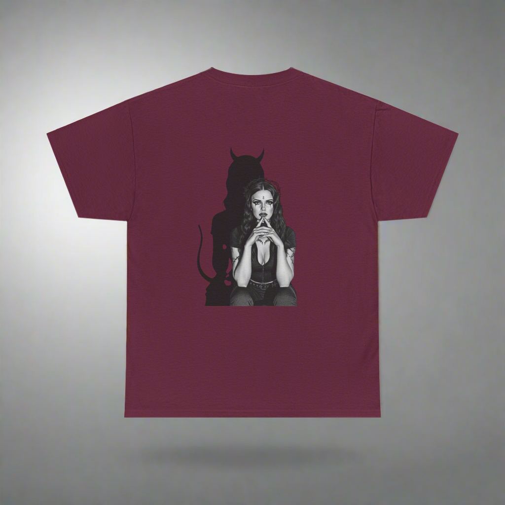 Graphic T-Shirt~pink,purple,grey and maroon