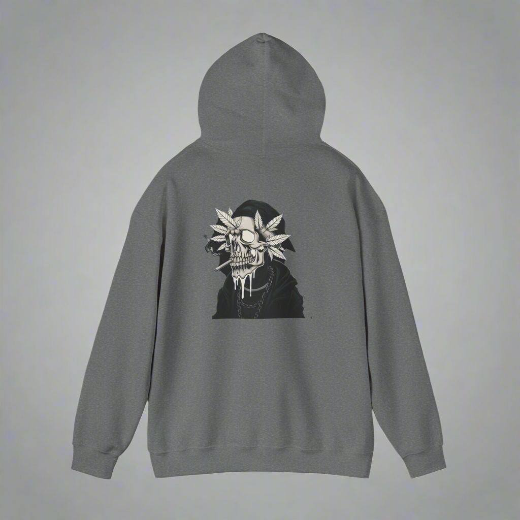 Graphic Hoodie~ black and grey