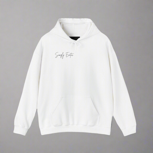 Graphic Hoodie~ white,pink,blue and purple