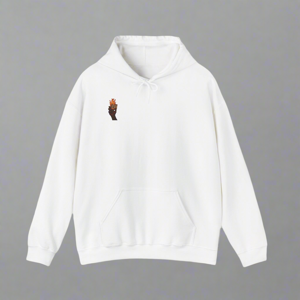 Graphic Hoodie~ black, white and grey