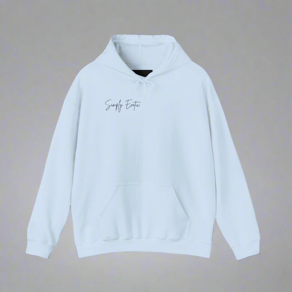 Graphic Hoodie~ white,pink,blue and purple