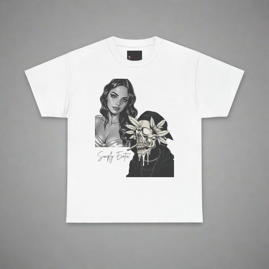 Graphic T-Shirt~ white and grey
