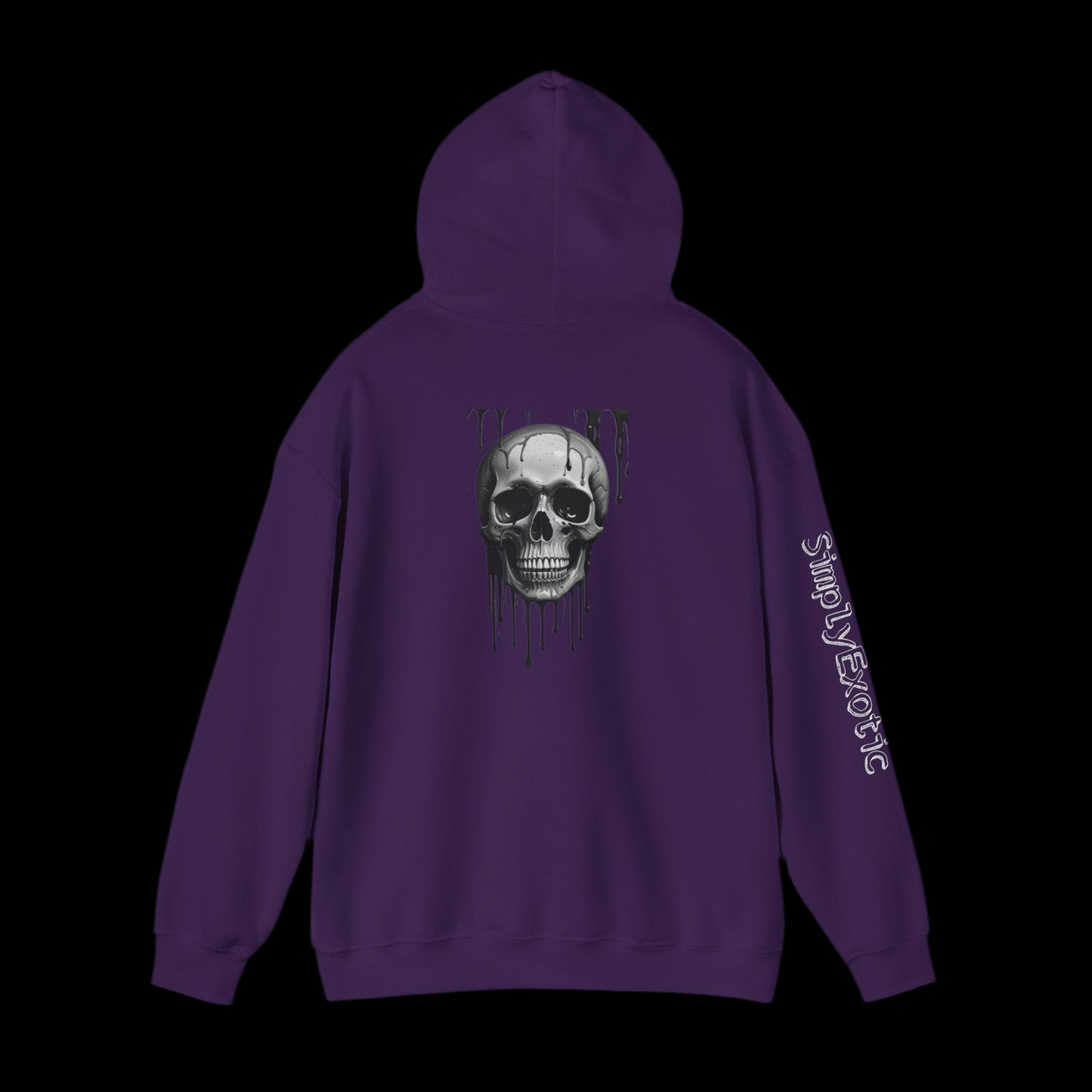 Graphic Hoodie ~ purple or blue