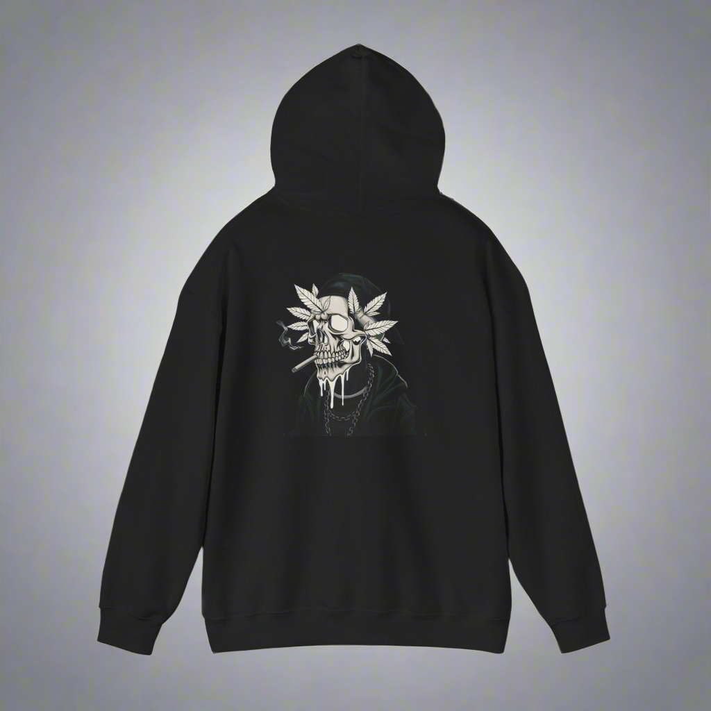 Graphic Hoodie~ black and grey
