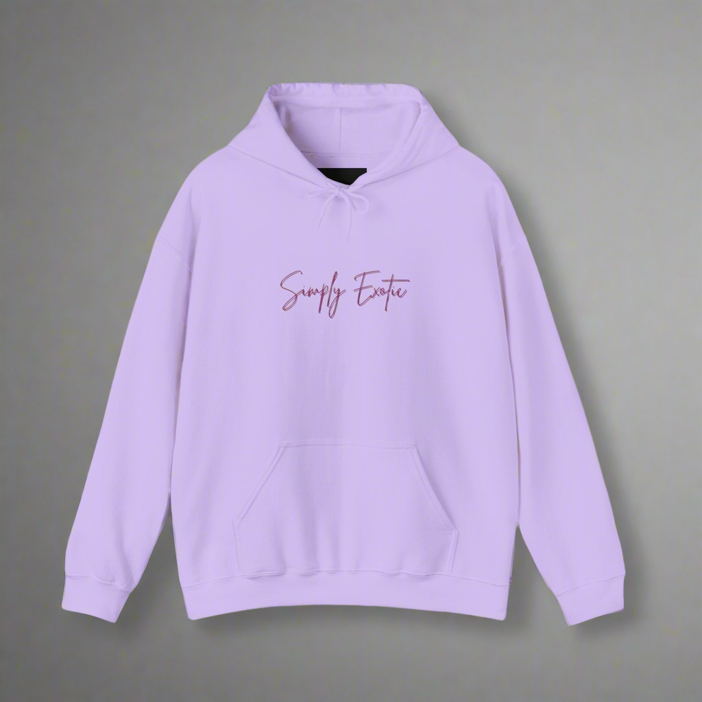 Graphic Hoodie~ white,blue,purple,pink and blue