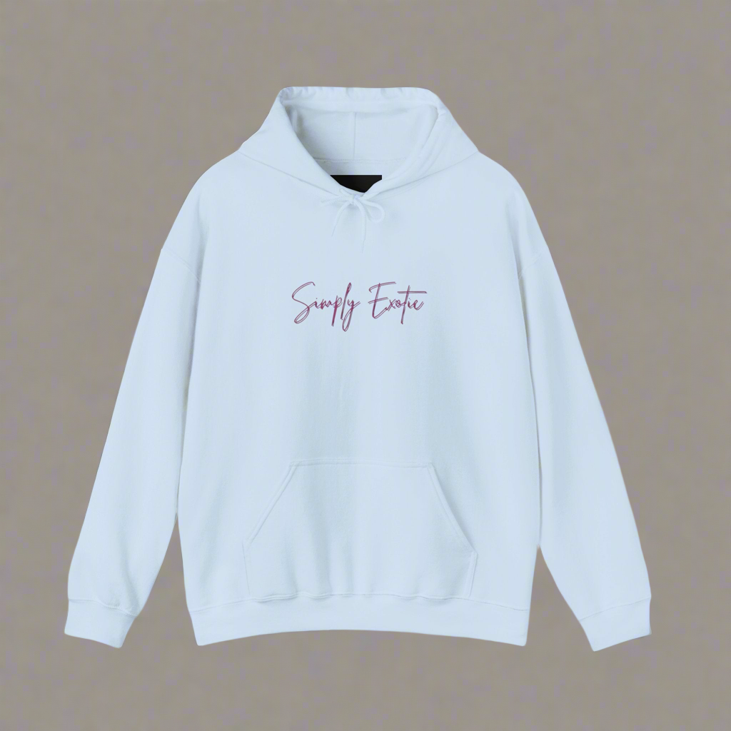 Graphic Hoodie~ white,blue,purple,pink and blue