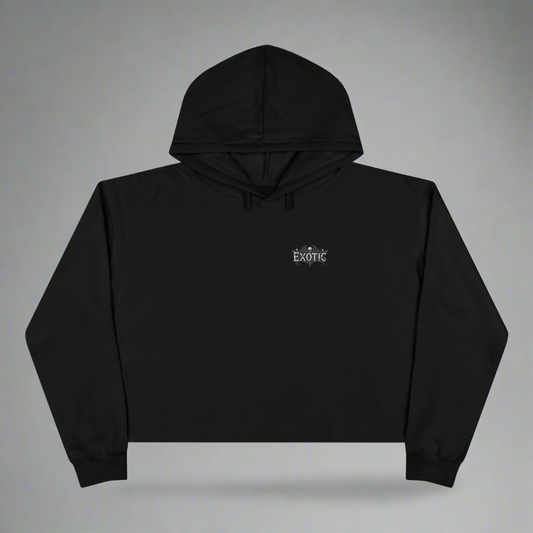 Cropped Hoodie~ black, white, grey,purple and pink