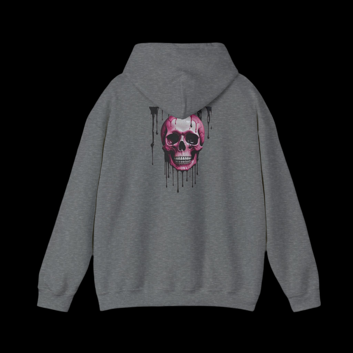 Graphic Hoodie ~ pink, grey or black