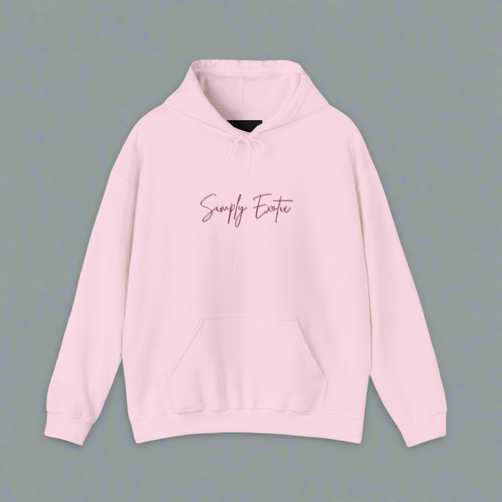 Graphic Hoodie~ white,blue,purple,pink and blue